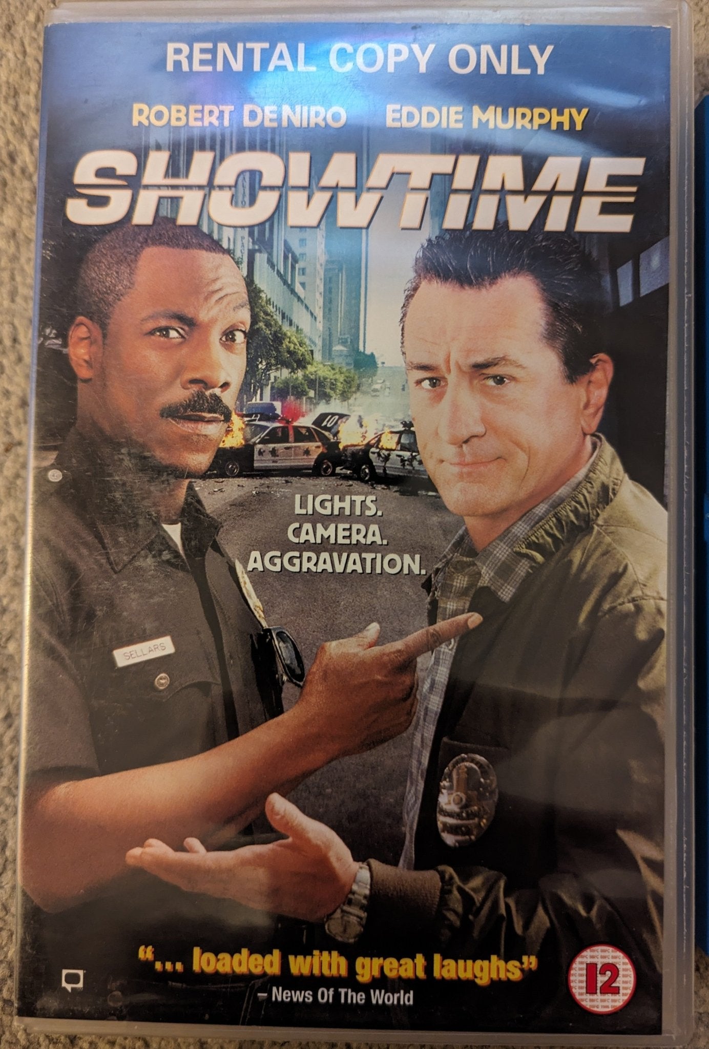 Showtime (2002) VHS Video Ex Rental - Flippin Retro Video Shop