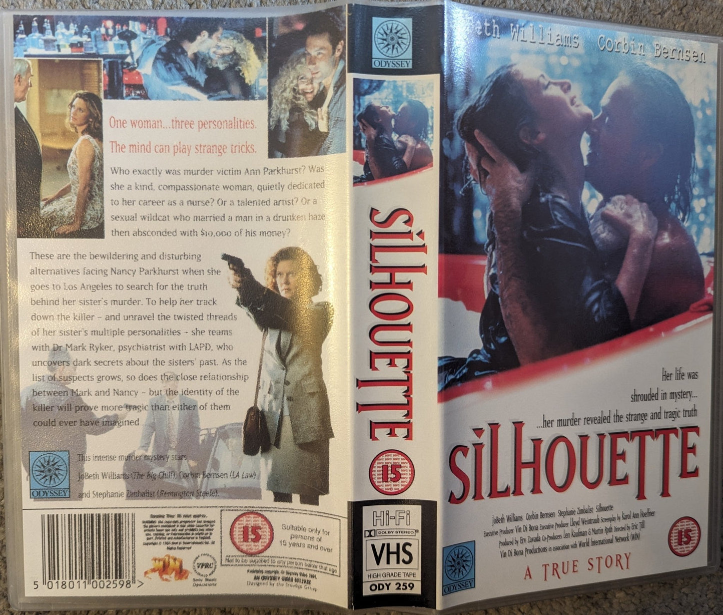 Silhouette (1990) VHS Video - Flippin Retro Video Shop