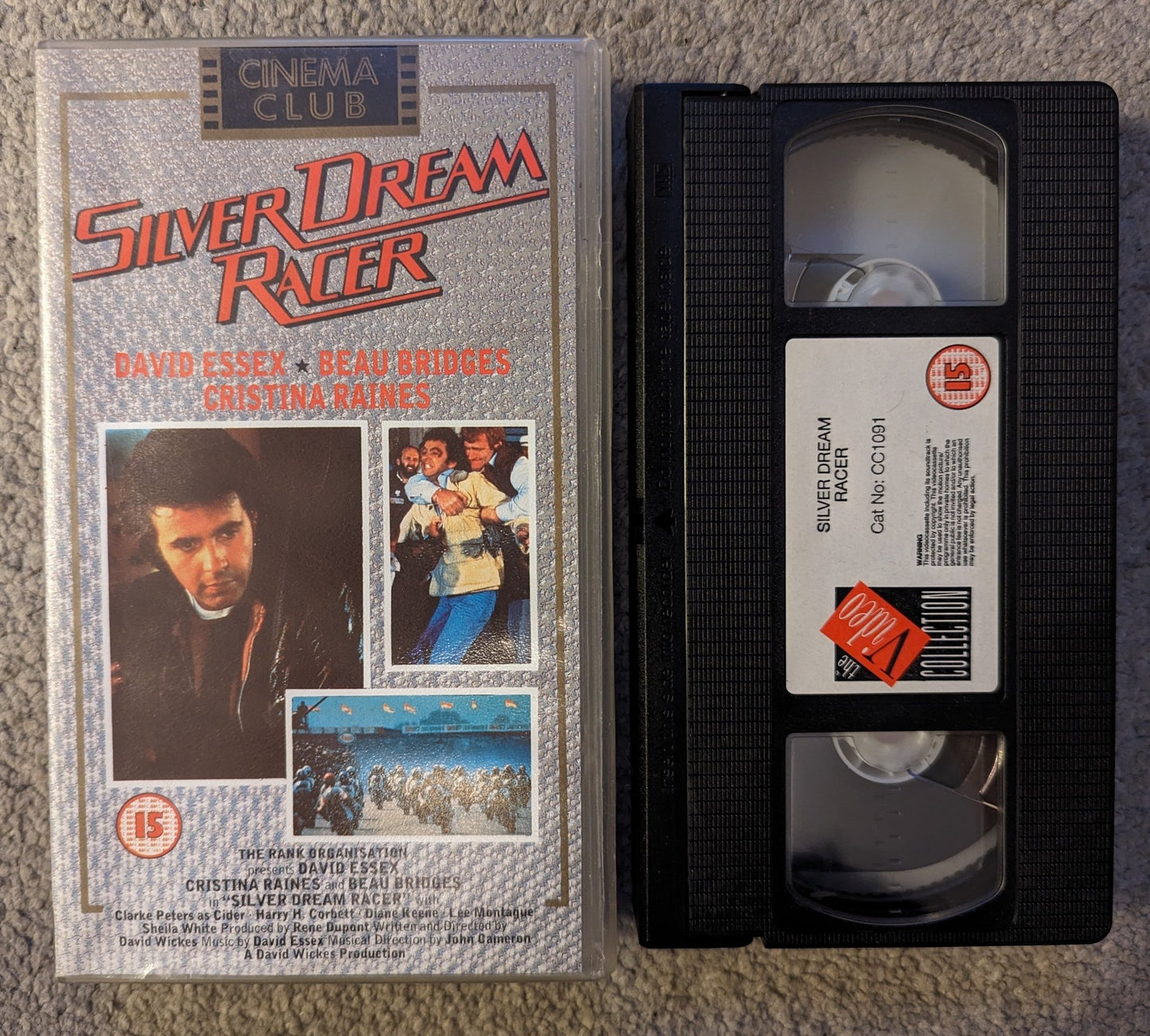 Silver Dream Racer (1980) VHS Video - Flippin Retro Video Shop