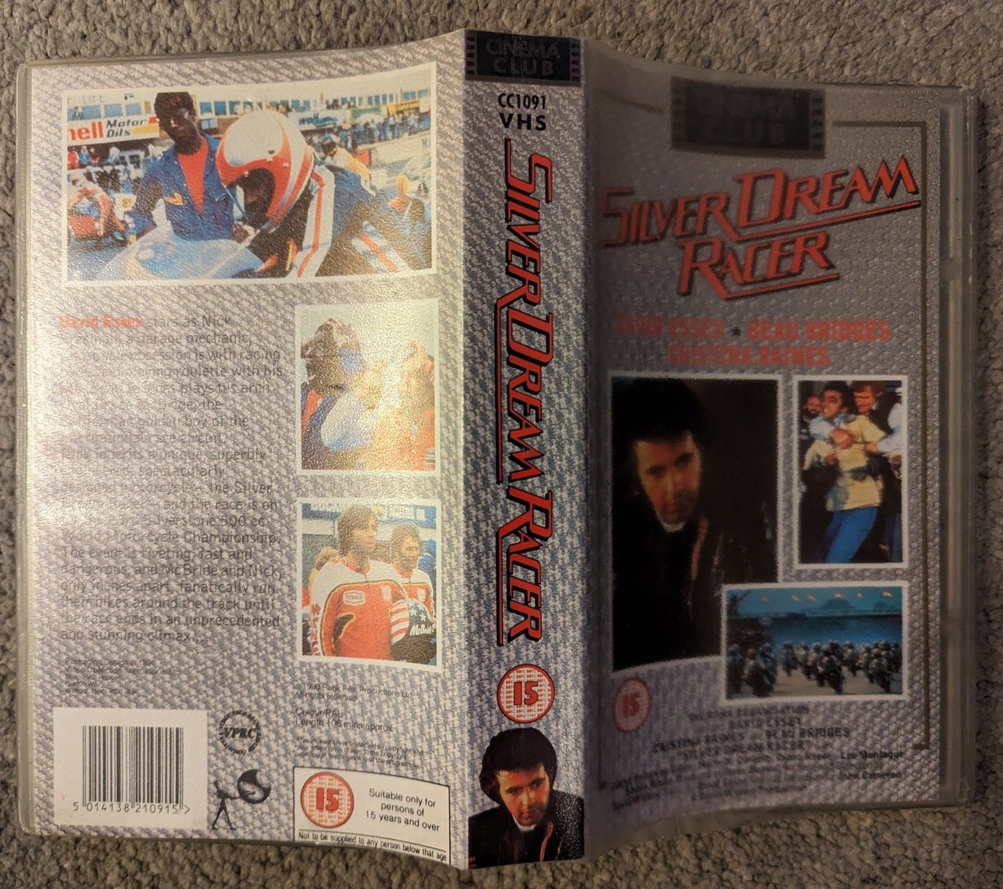 Silver Dream Racer (1980) VHS Video - Flippin Retro Video Shop