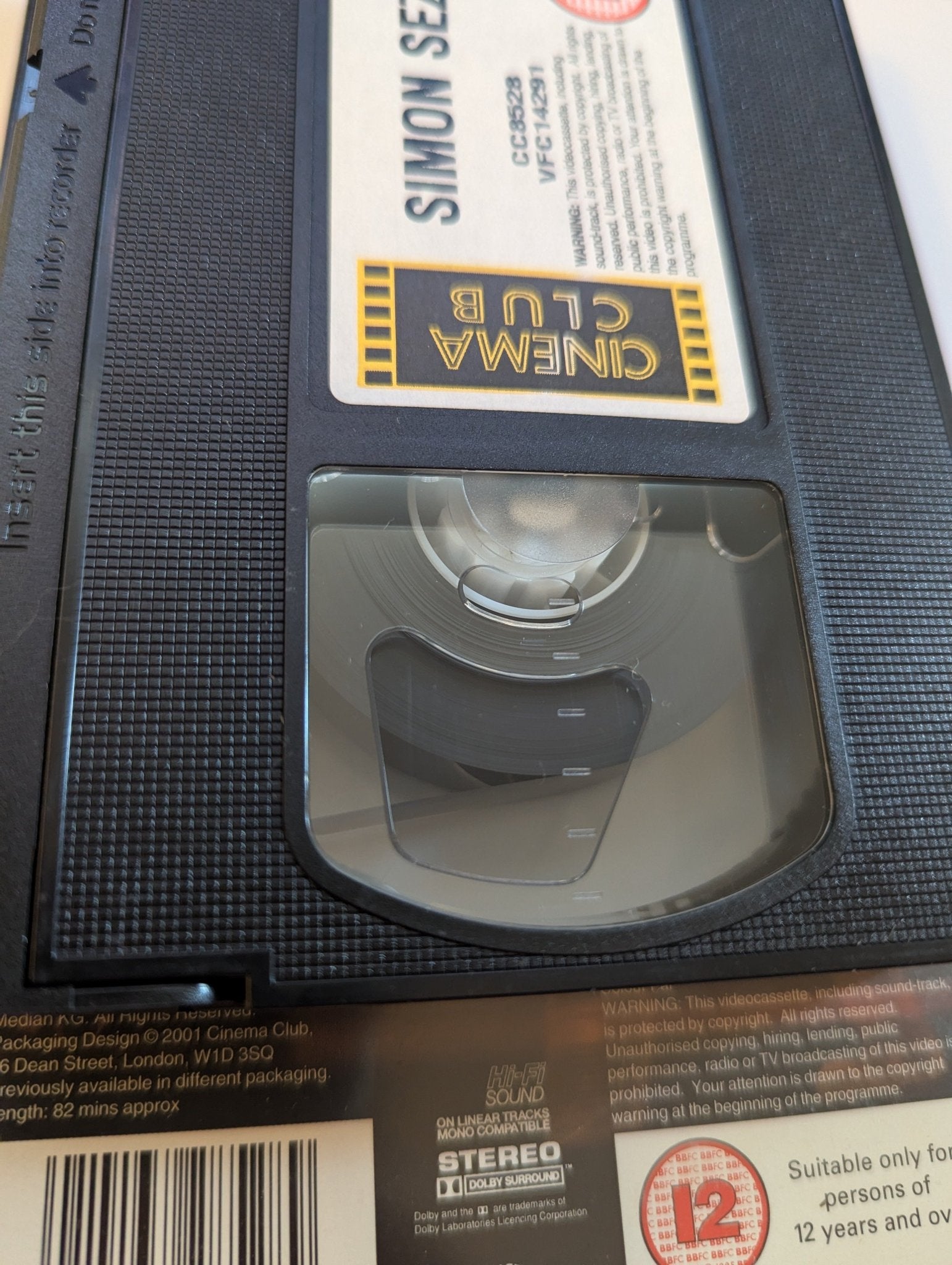 Simon Sez (1999) VHS Video - Flippin Retro Video Shop