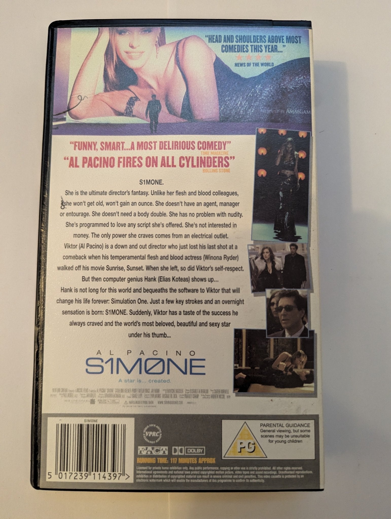 Simone (2002) VHS Video - Flippin Retro