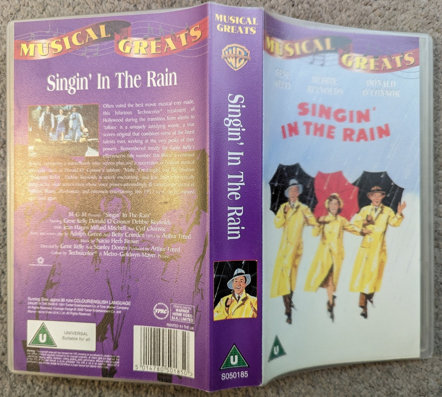 Singin' In The Rain (1952) VHS Video - Flippin Retro Video Shop