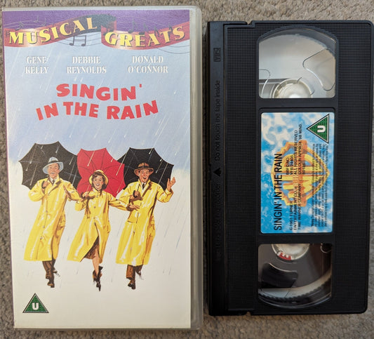 Singin' In The Rain (1952) VHS Video - Flippin Retro Video Shop