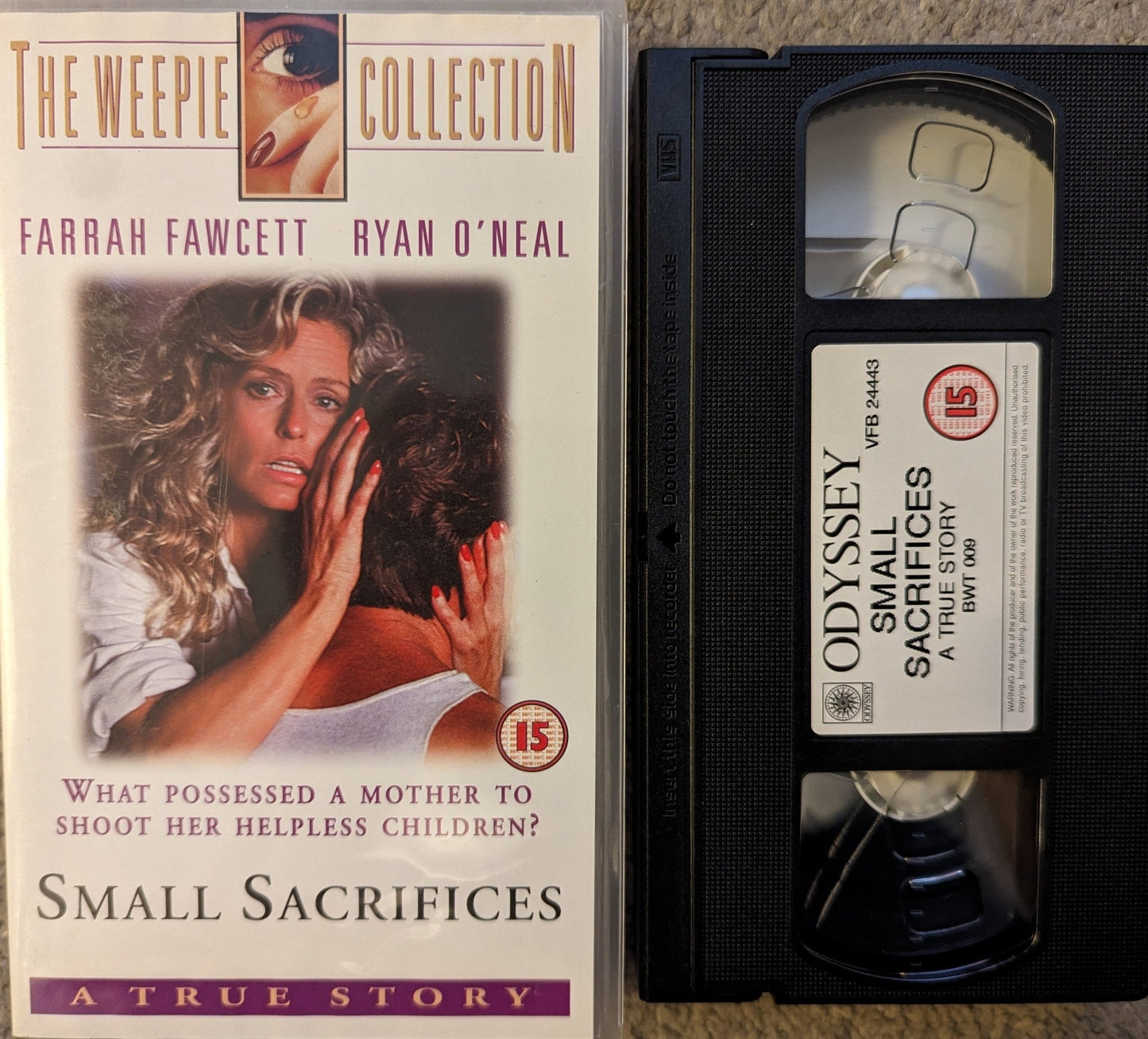 Small Sacrifices (1985) VHS Video - Flippin Retro Video Shop