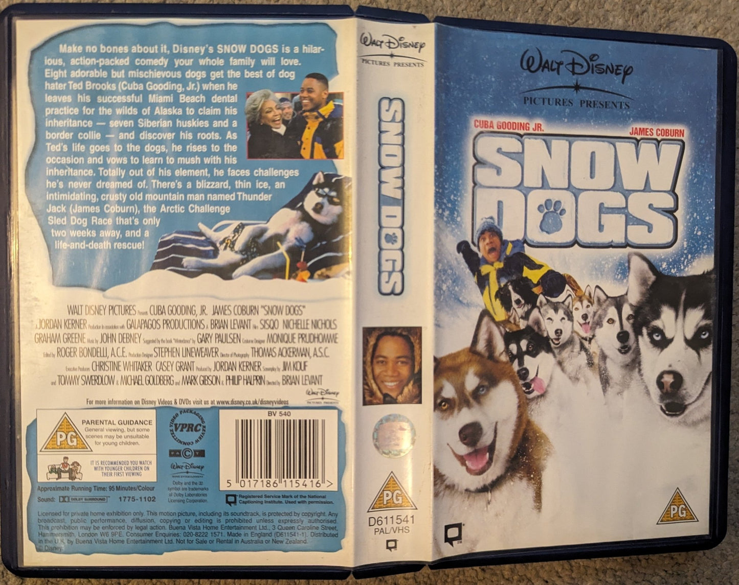 Snow Dogs (2002) VHS Video *Sealed* - Flippin Retro Video Shop