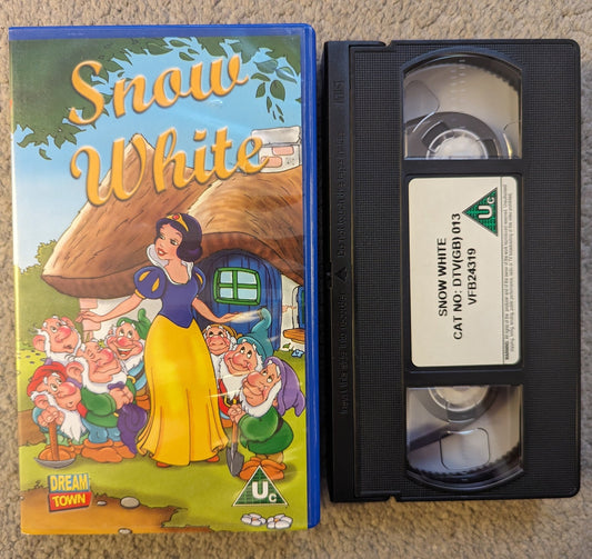 Snow White (Dream Town) VHS Video - Flippin Retro Video Shop