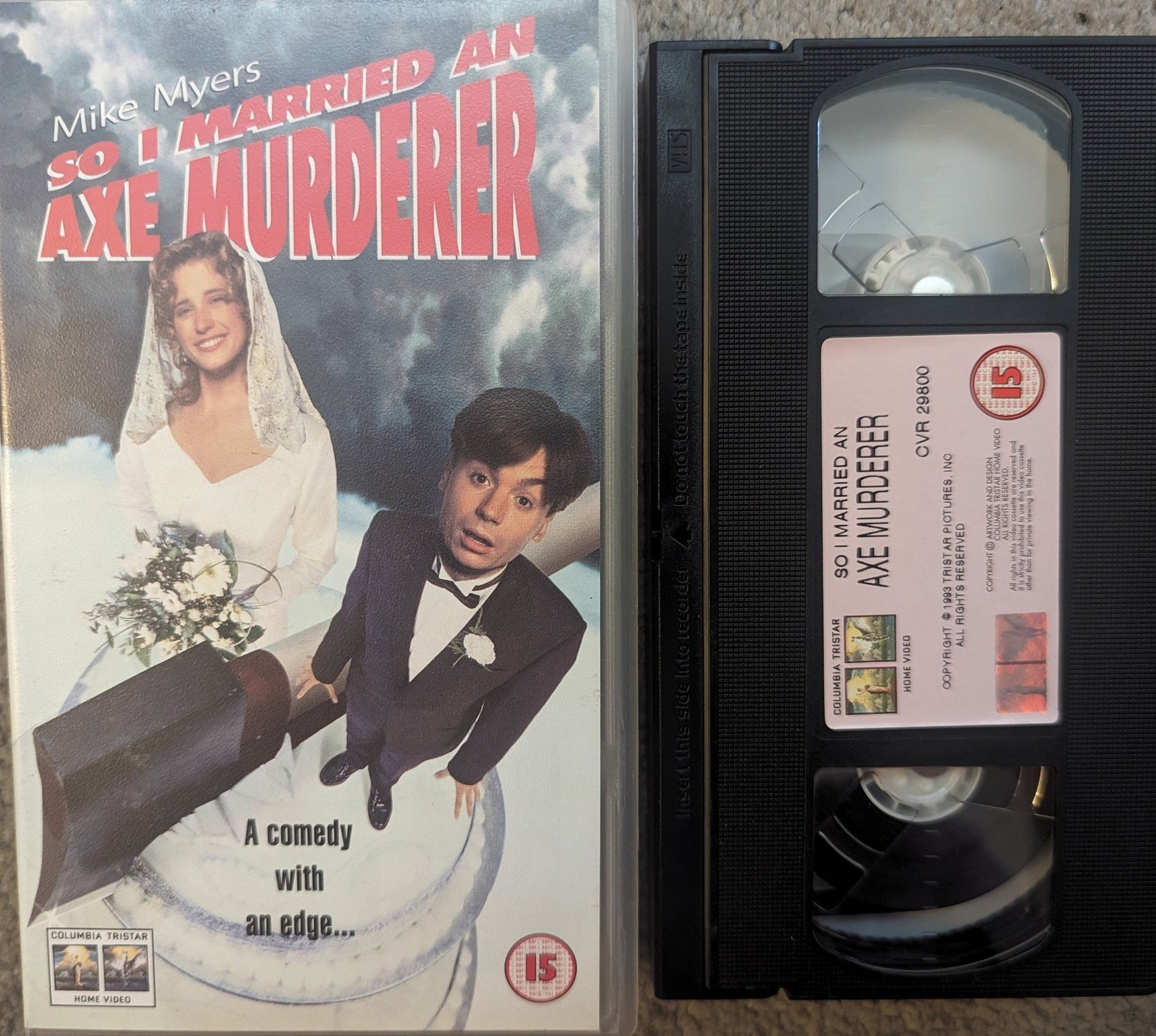 So I Married An Axe Murderer (1993) VHS Video - Flippin Retro Video Shop