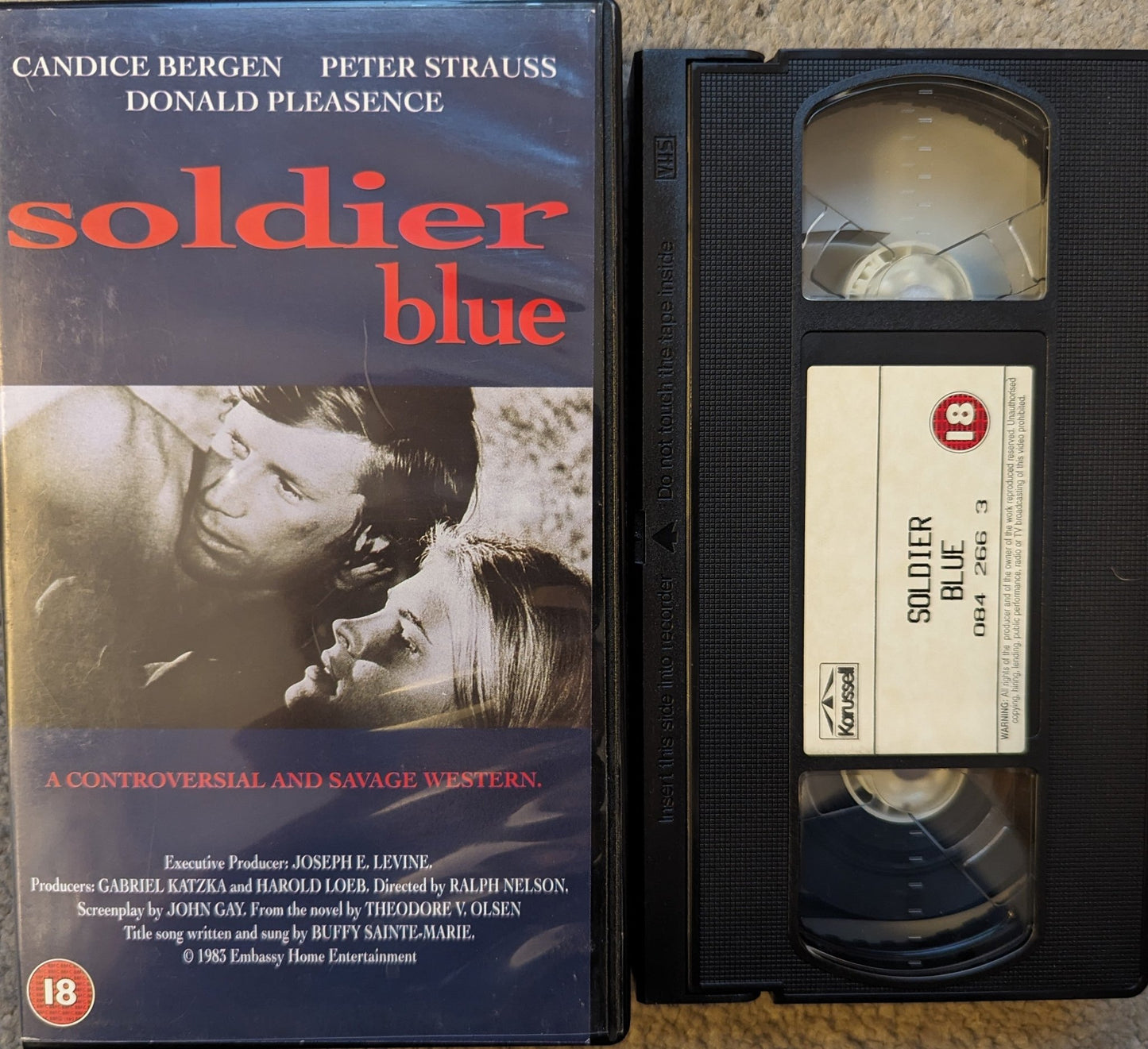 Soldier Blue (1960) VHS Video - Flippin Retro Video Shop