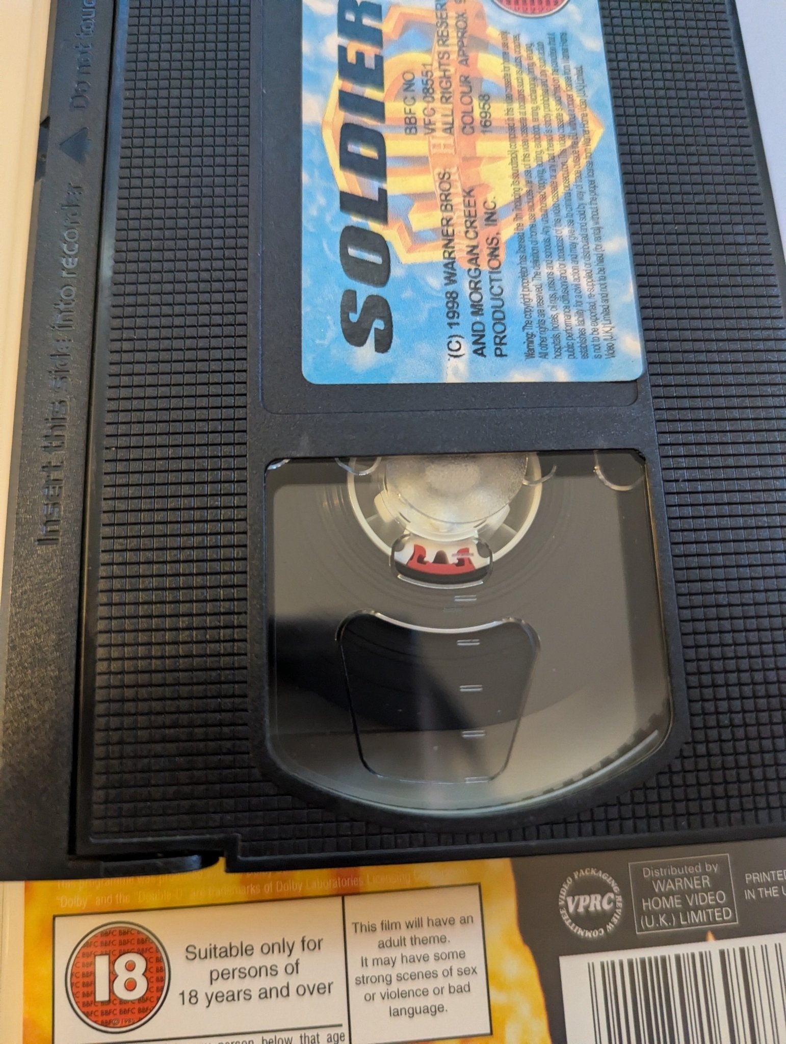 Solider (1998) VHS Video - Flippin Retro Video Shop