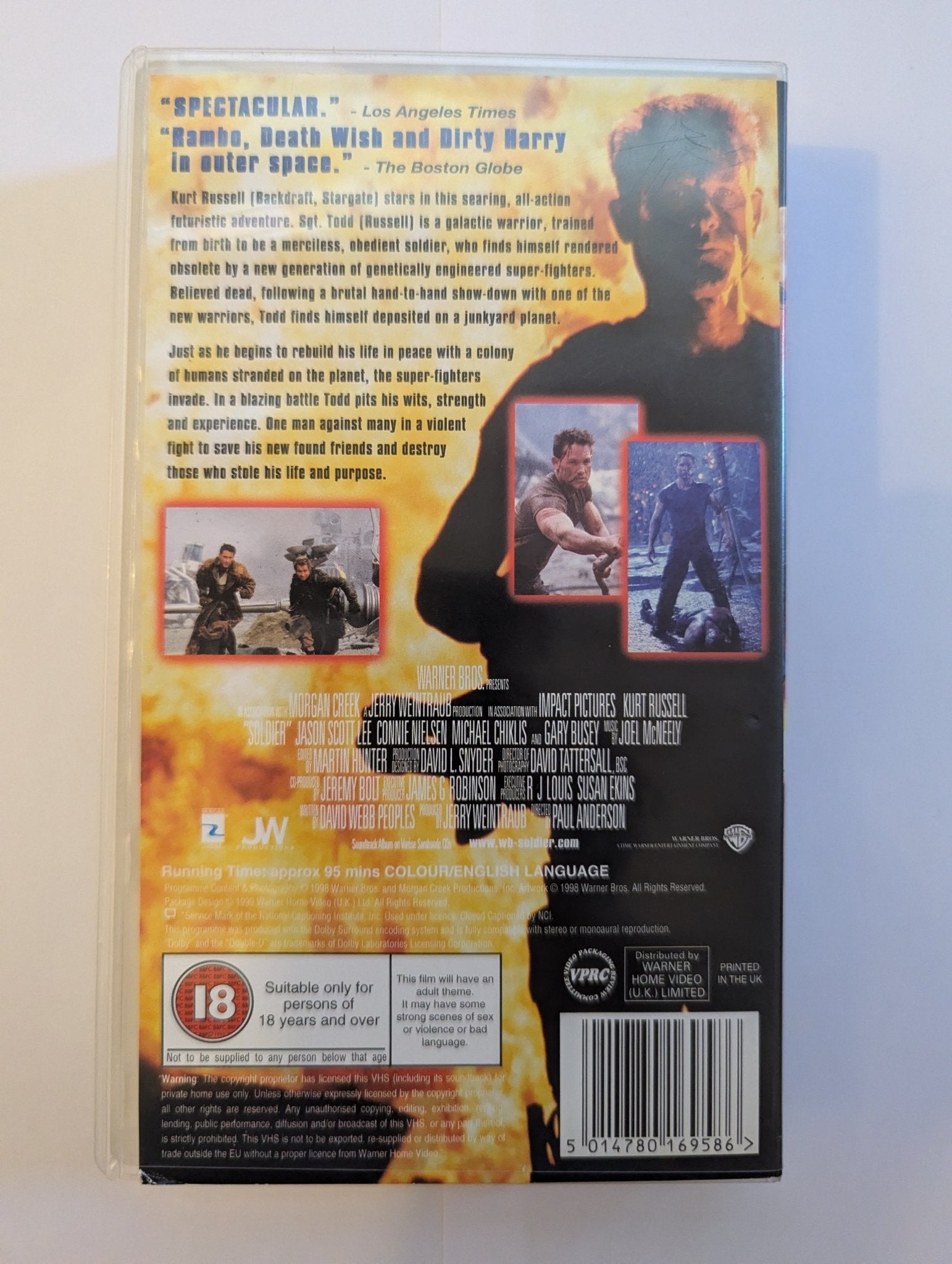 Solider (1998) VHS Video - Flippin Retro Video Shop