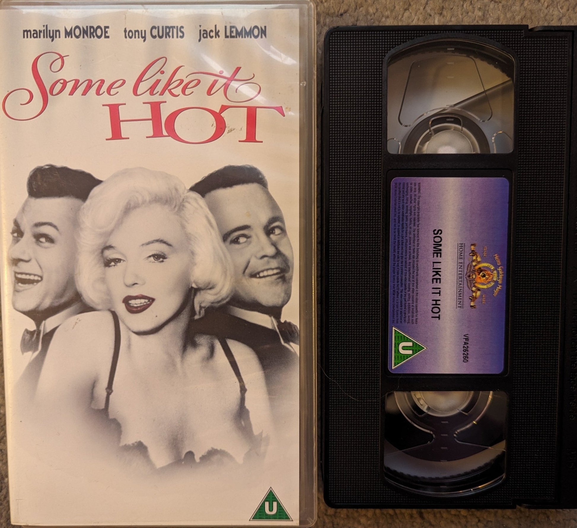 Some Like It Hot (1959) VHS Video - Flippin Retro Video Shop