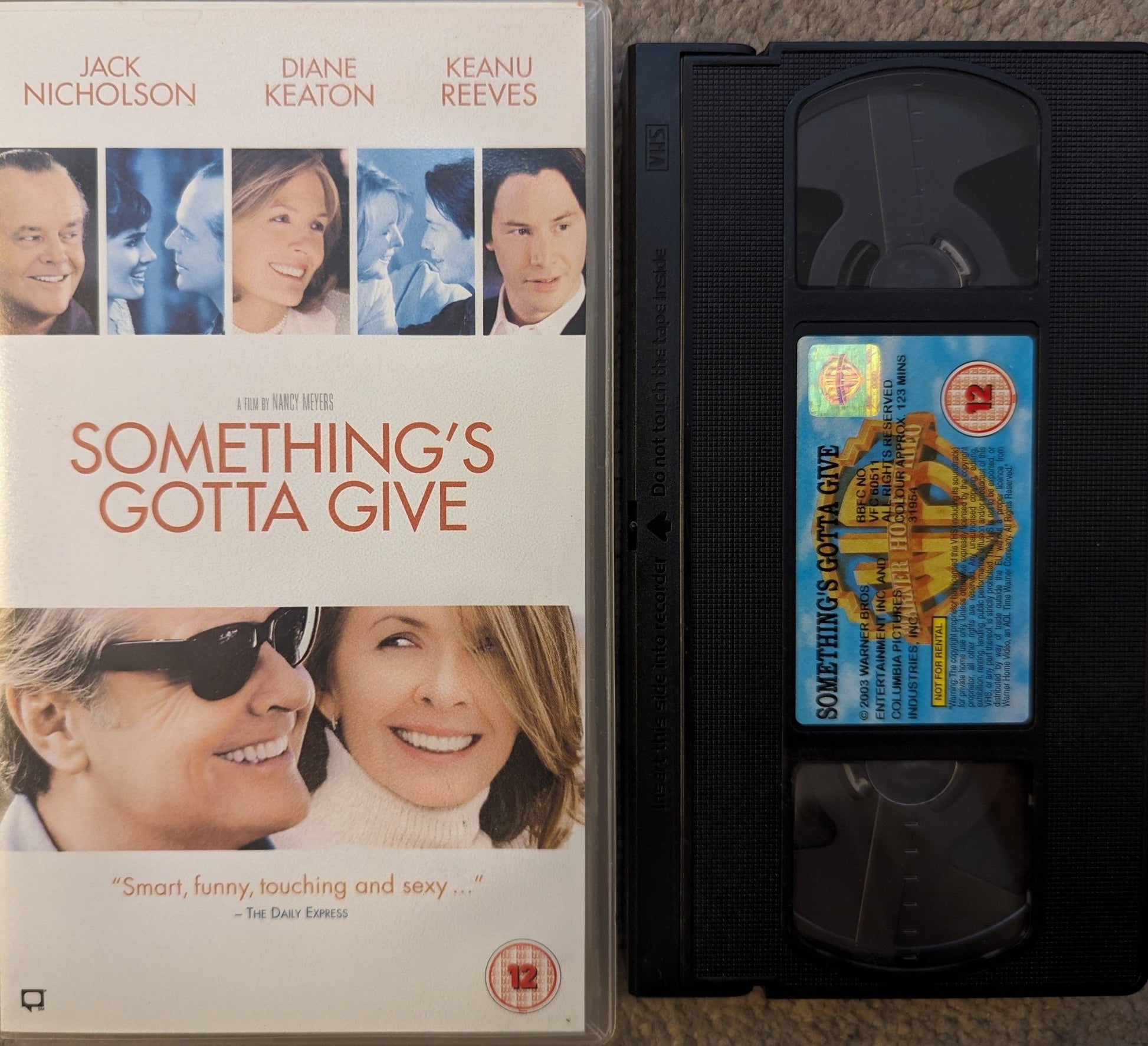 Something's Gotta Give (2003) VHS Video - Flippin Retro Video Shop