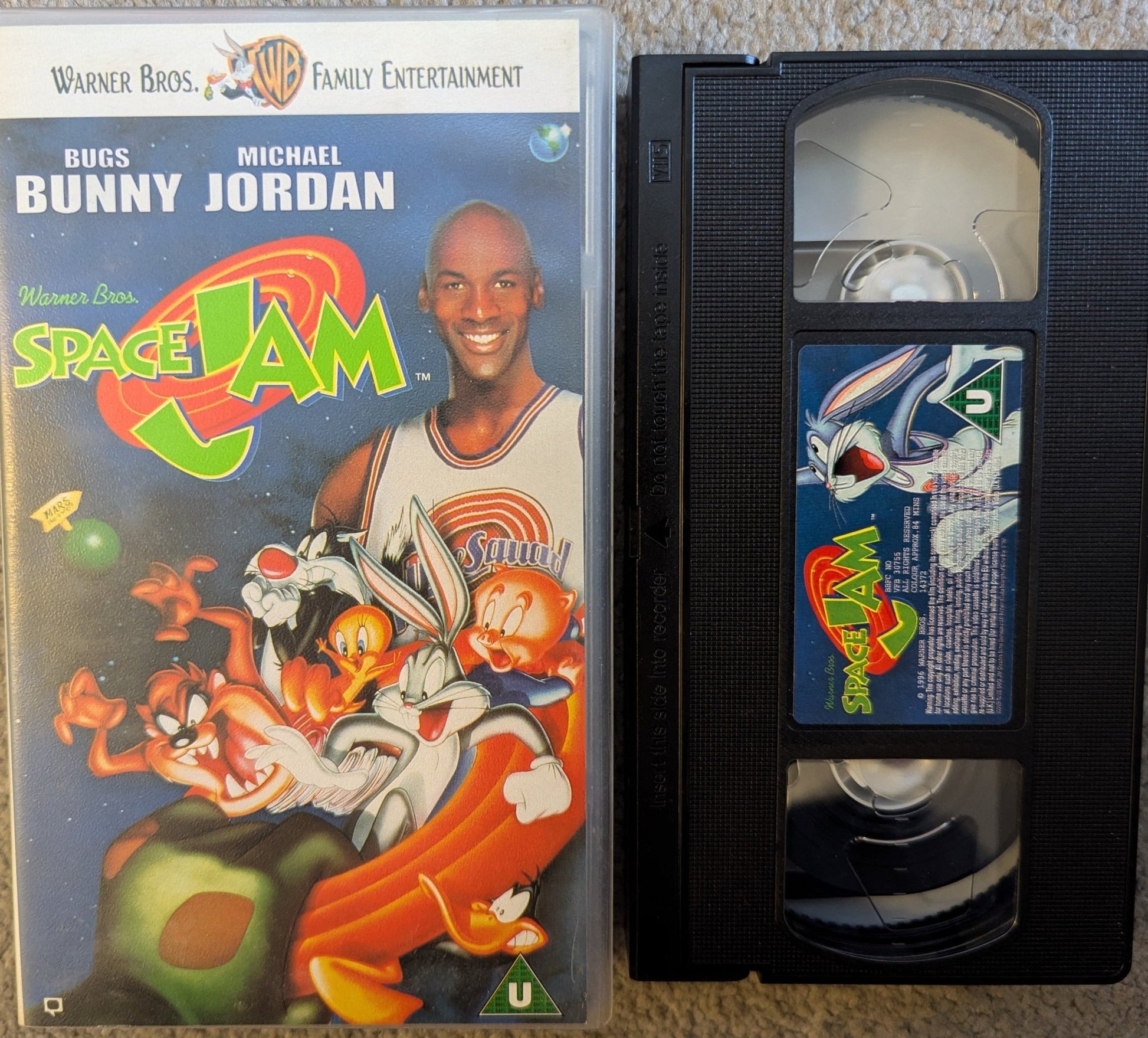 Space Jam (1996) VHS Video - Flippin Retro Video Shop