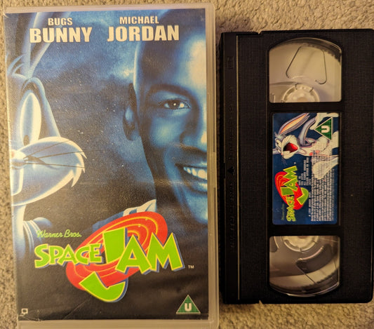 Space Jam (1996) VHS Video Ex Rental - Flippin Retro Video Shop