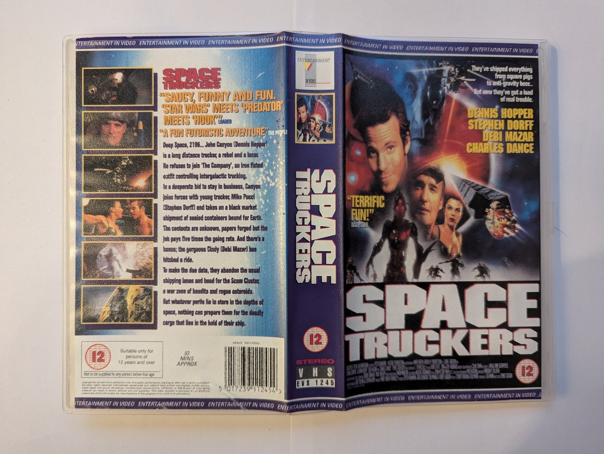 Space Truckers (1996) VHS Video - Flippin Retro