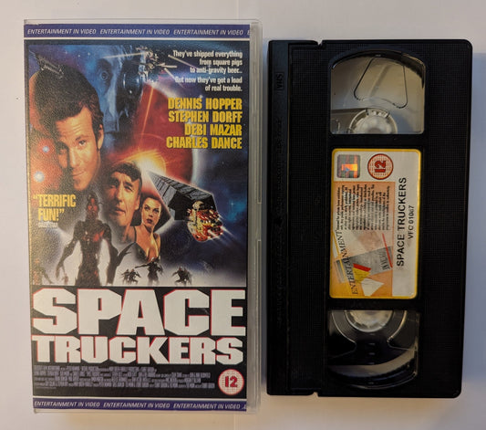 Space Truckers (1996) VHS Video - Flippin Retro