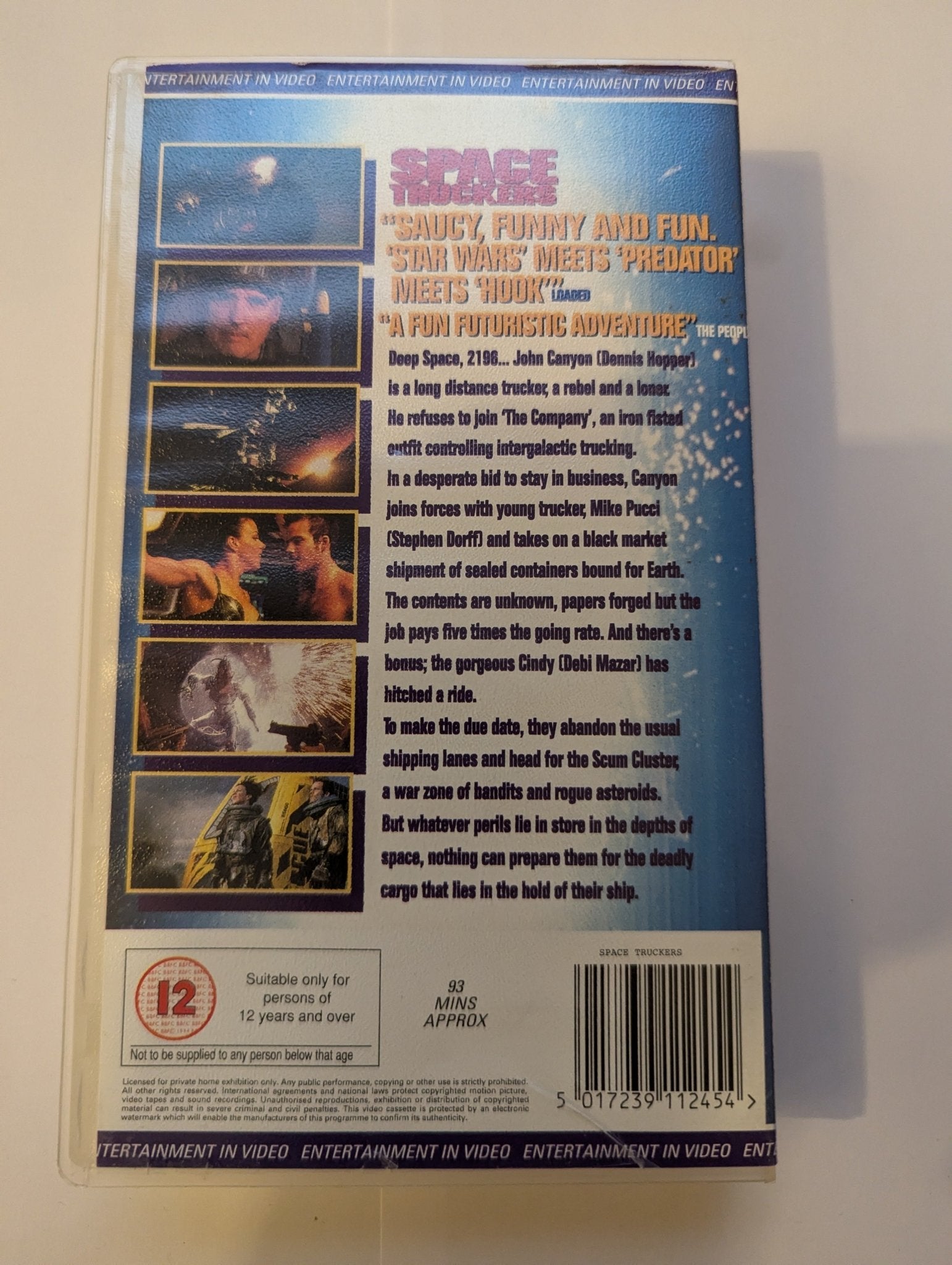 Space Truckers (1996) VHS Video - Flippin Retro