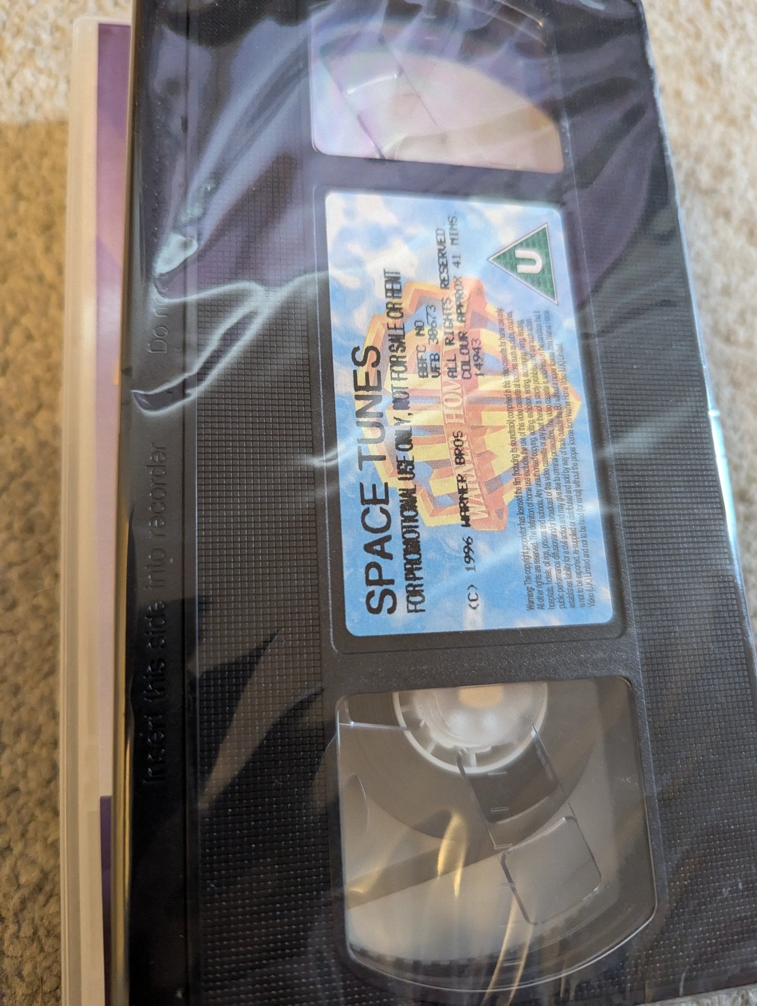 Space Tunes VHS Video - Flippin Retro Video Shop