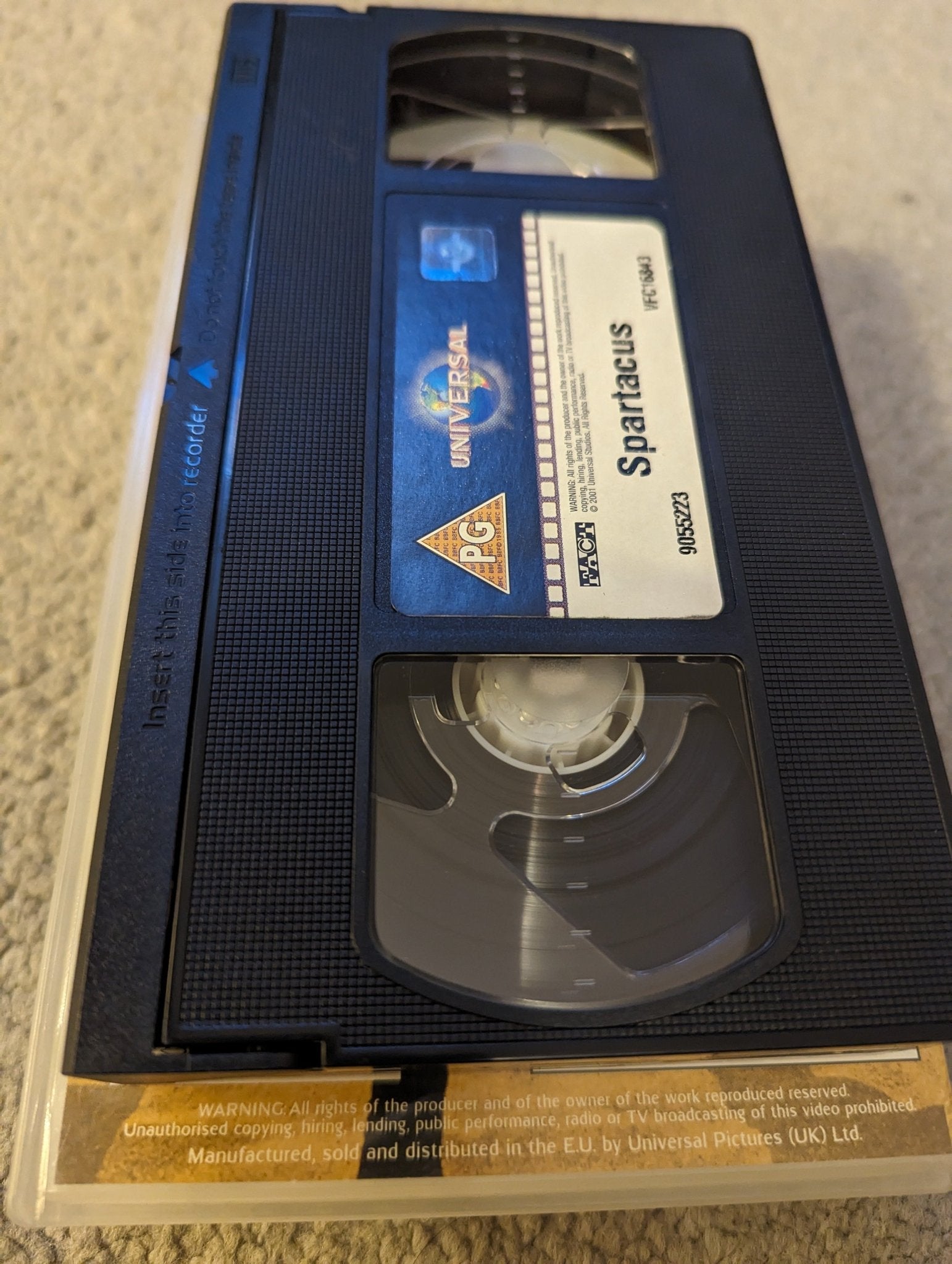 Spartacus (1960) VHS Video - Flippin Retro Video Shop