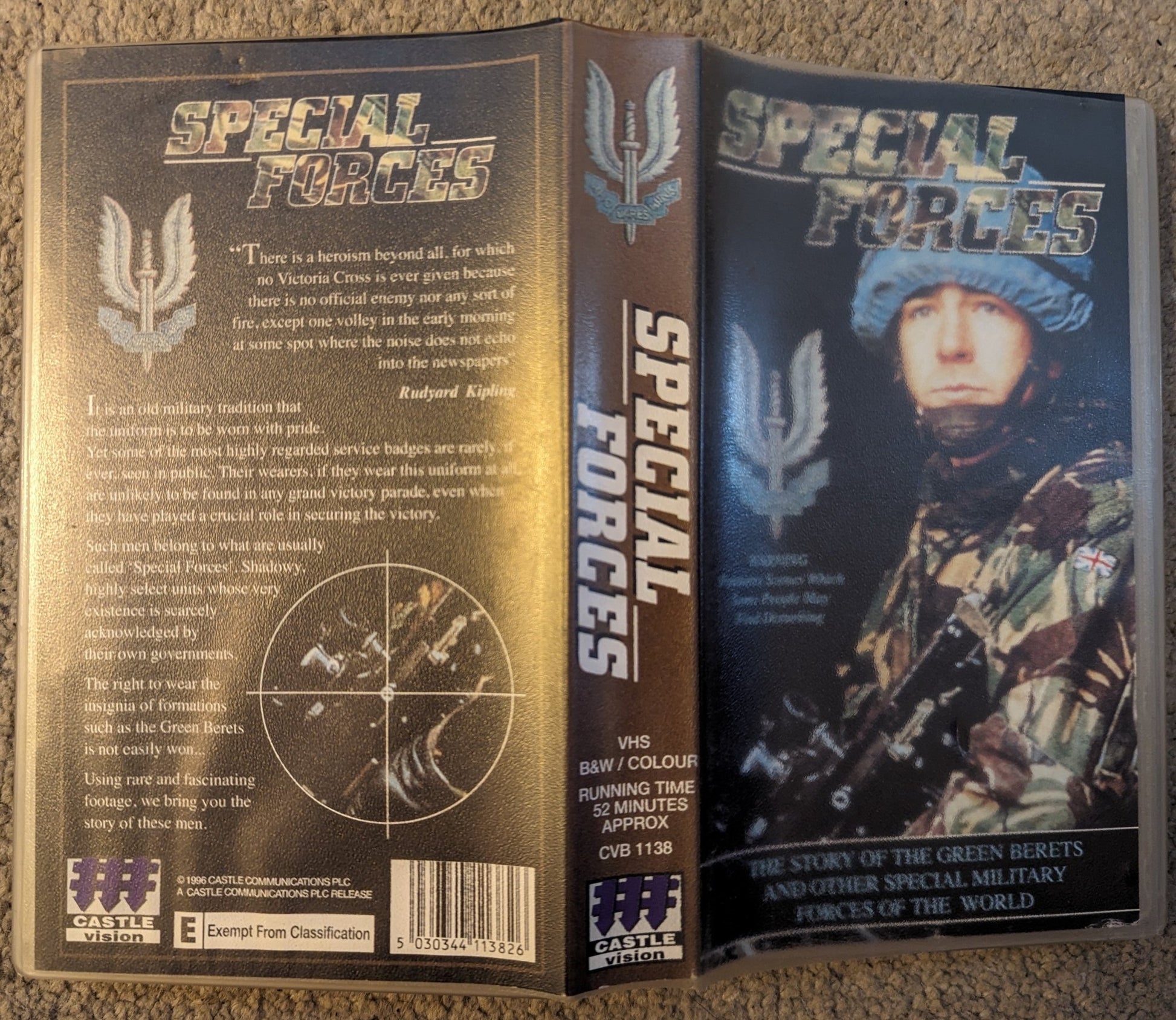 Special Forces VHS Video - Flippin Retro Video Shop