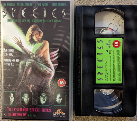 Species (1995) VHS Video - Flippin Retro Video Shop