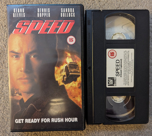 Speed (1994) VHS Video - Flippin Retro Video Shop