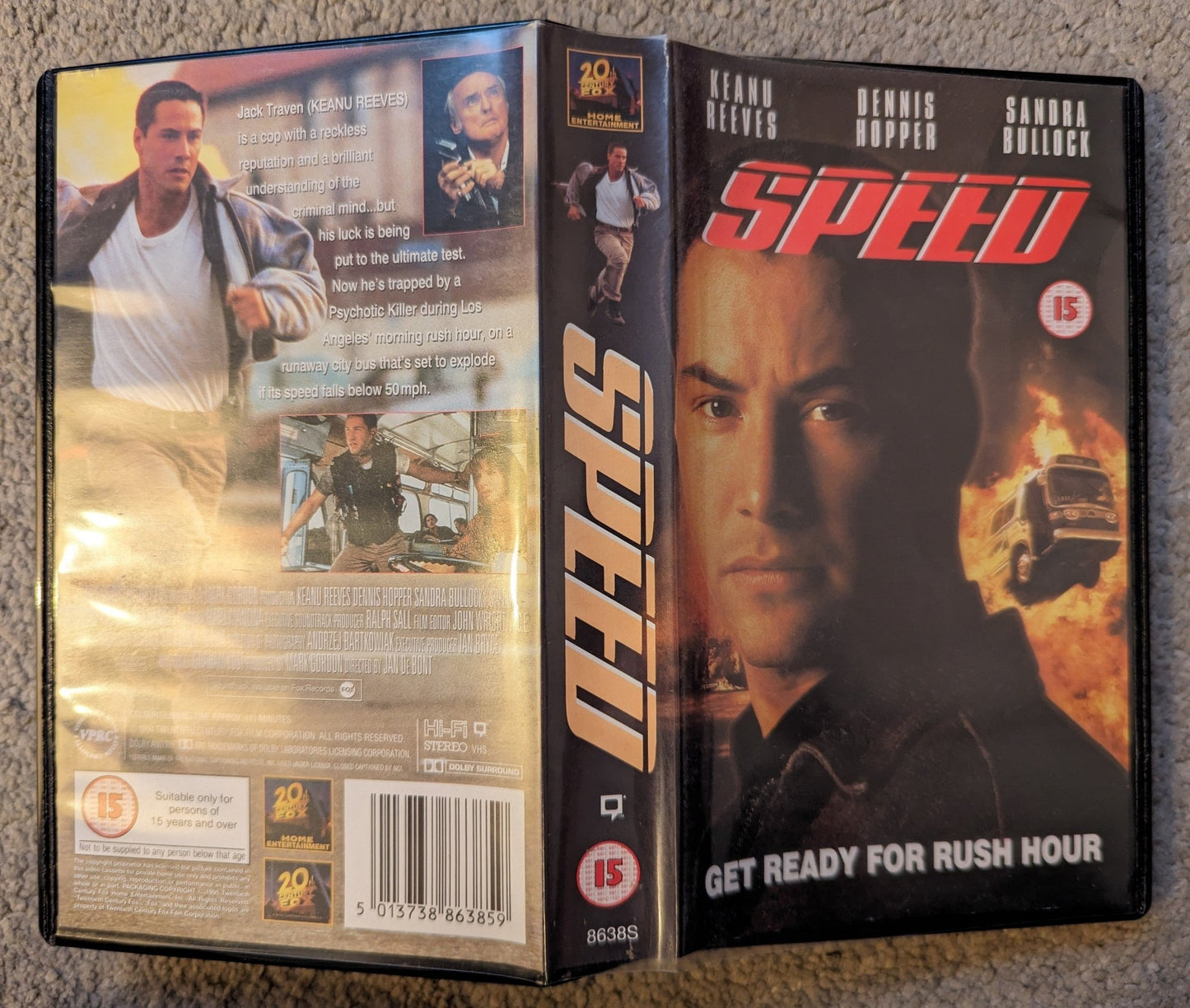 Speed (1994) VHS Video - Flippin Retro Video Shop