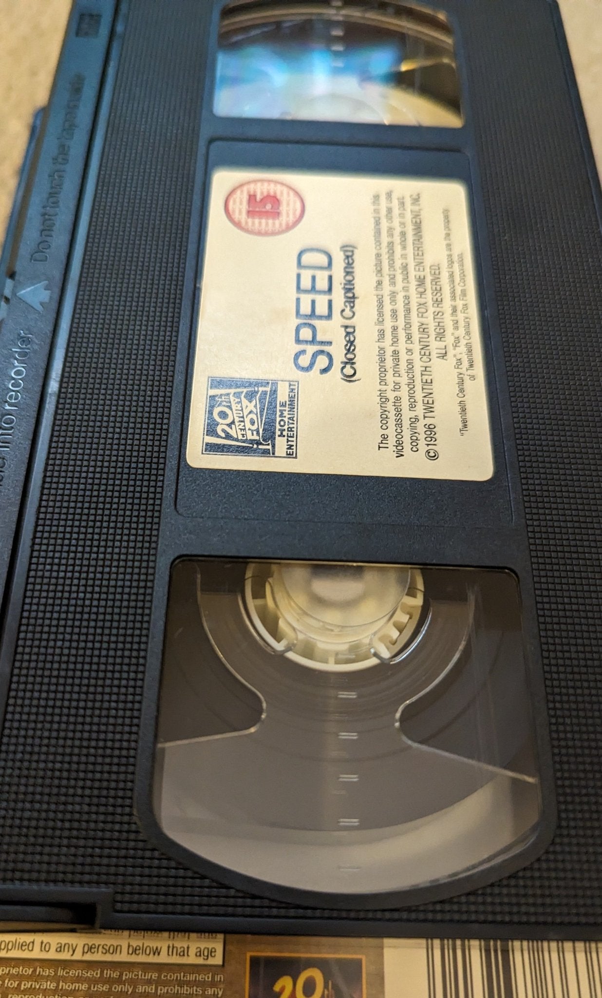 Speed (1994) VHS Video - Flippin Retro Video Shop