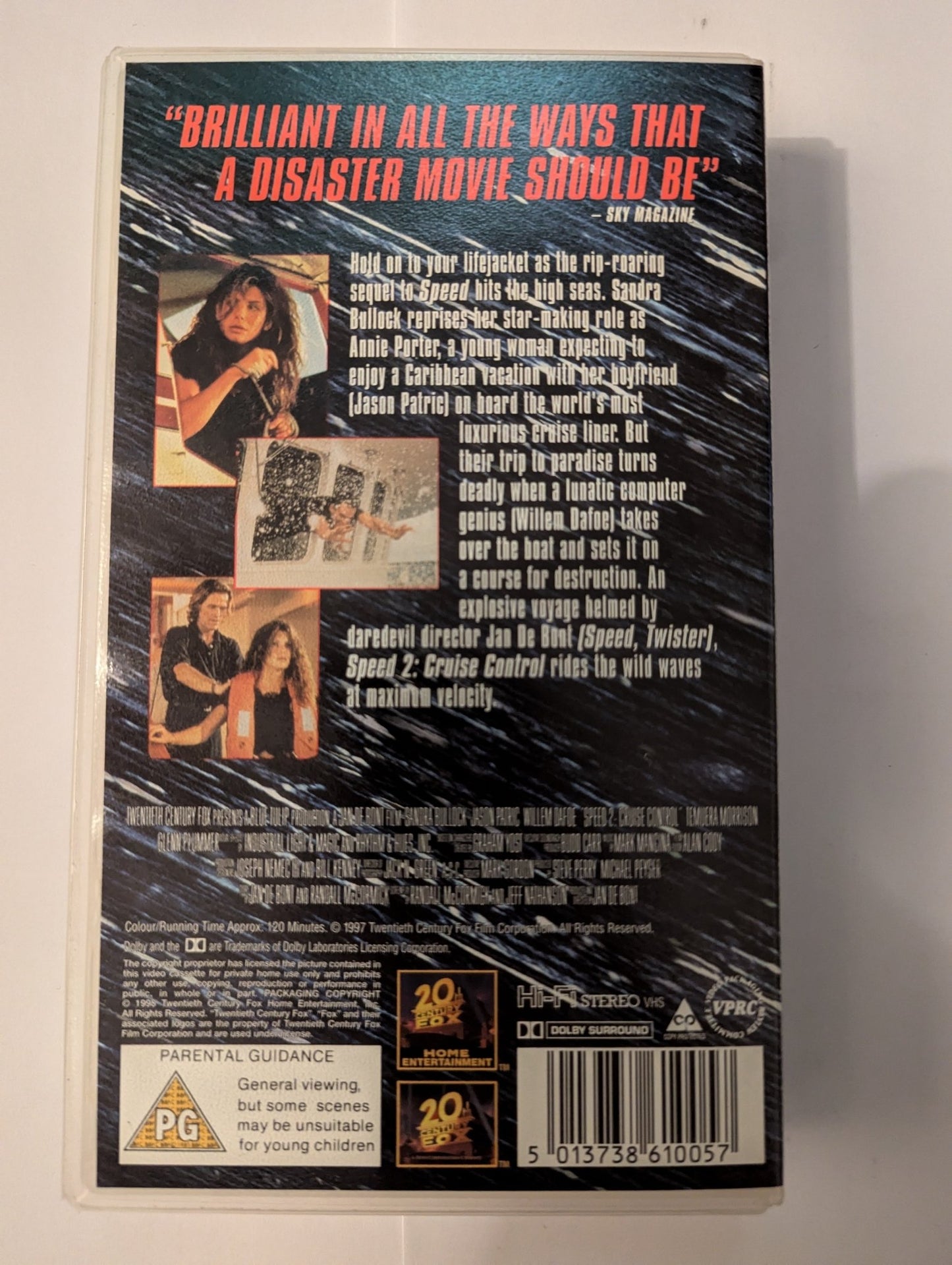 Speed 2 Cruise Control (1997) VHS Video - Flippin Retro