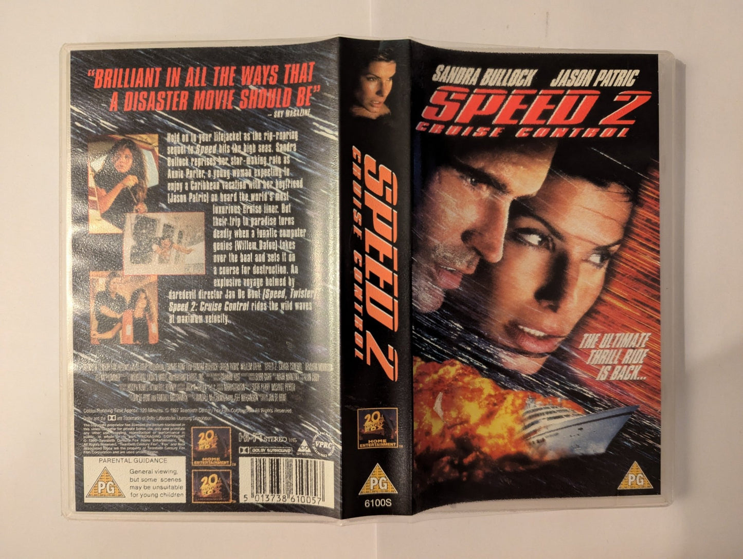 Speed 2 Cruise Control (1997) VHS Video - Flippin Retro