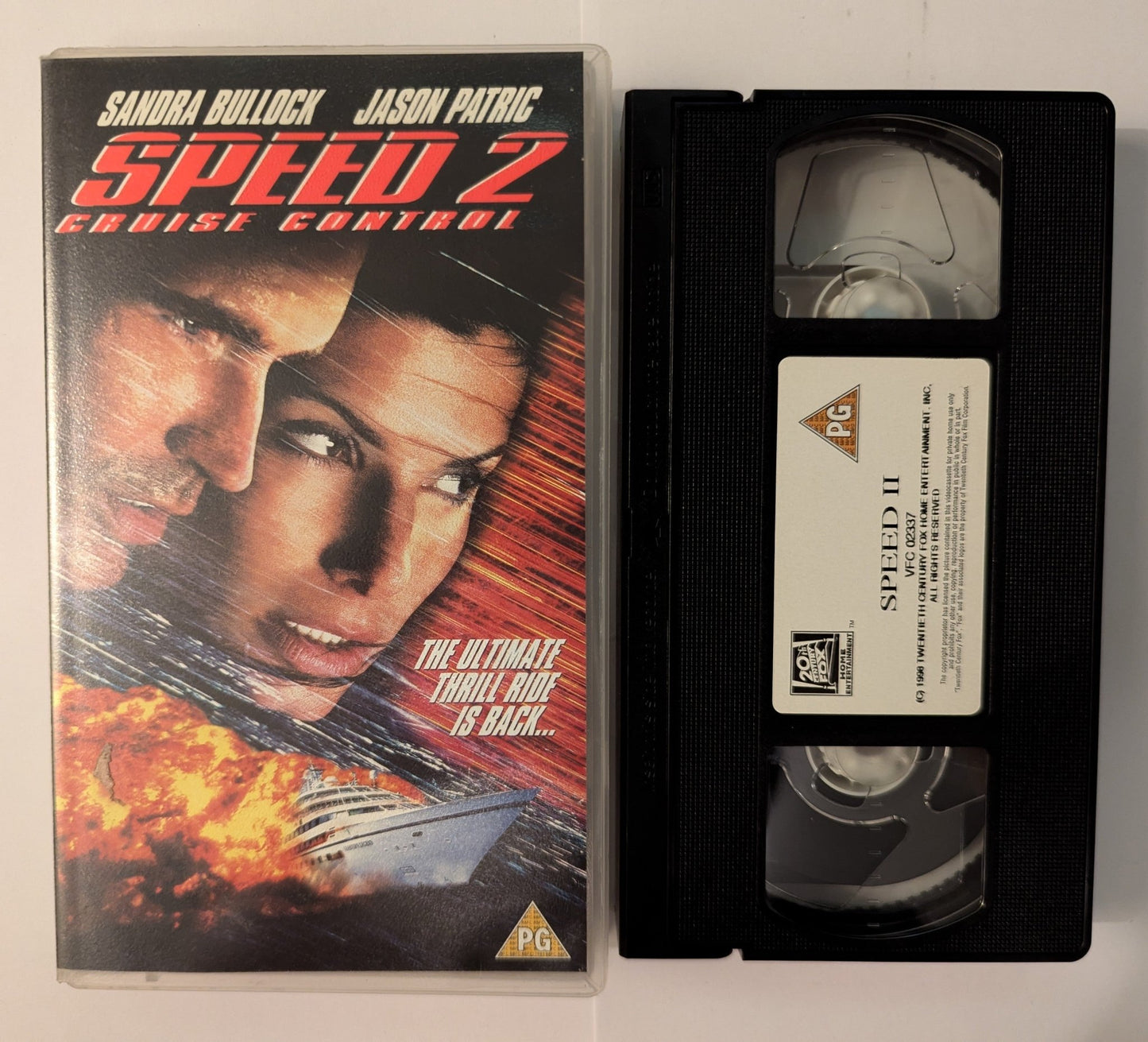 Speed 2 Cruise Control (1997) VHS Video - Flippin Retro