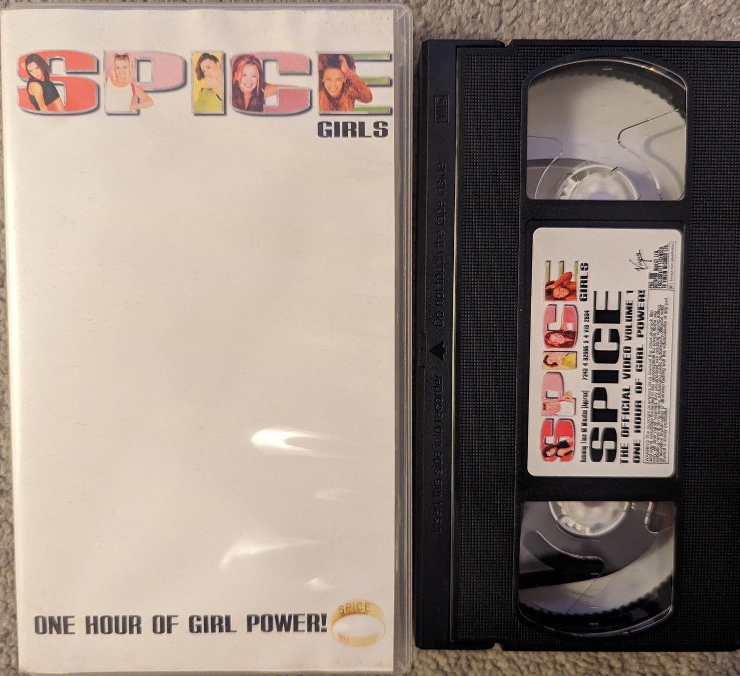 Spice Girls The Official Video Volume 1 VHS Video - Flippin Retro Video Shop