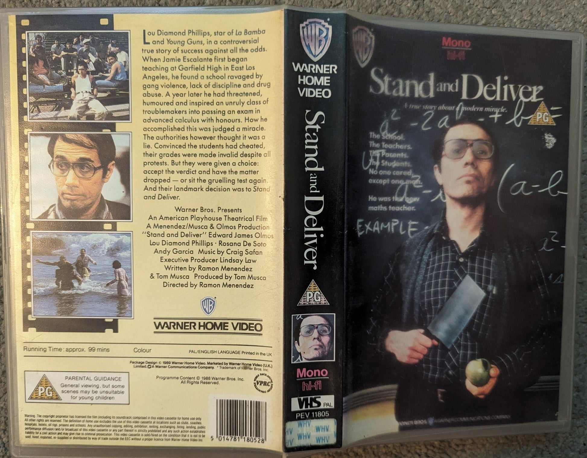 Stand and Deliver (1998) VHS Video Ex Rental - Flippin Retro Video Shop