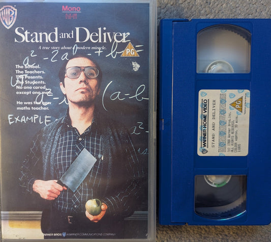 Stand and Deliver (1998) VHS Video Ex Rental - Flippin Retro Video Shop