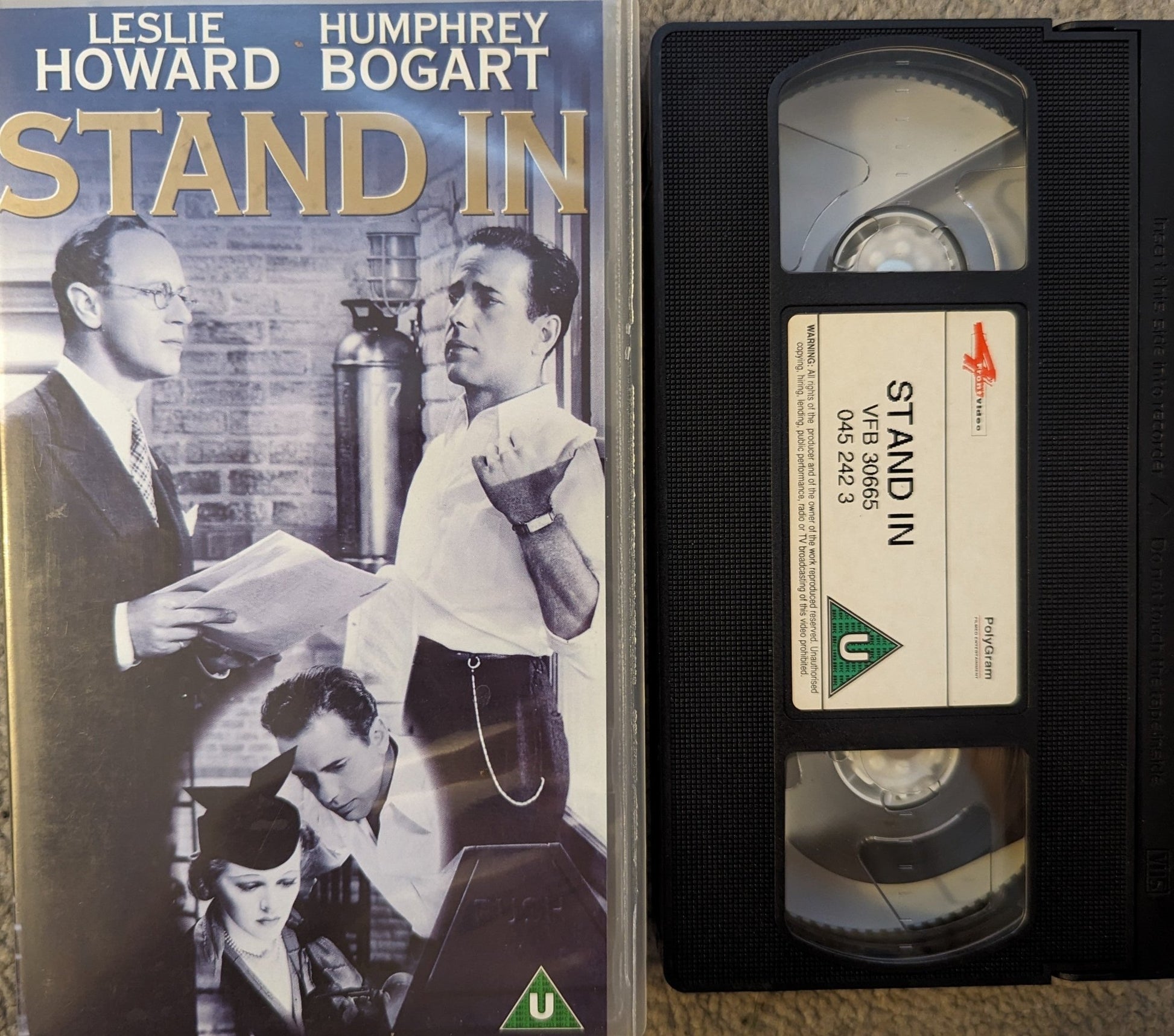 Stand In (1937) VHS Video - Flippin Retro Video Shop