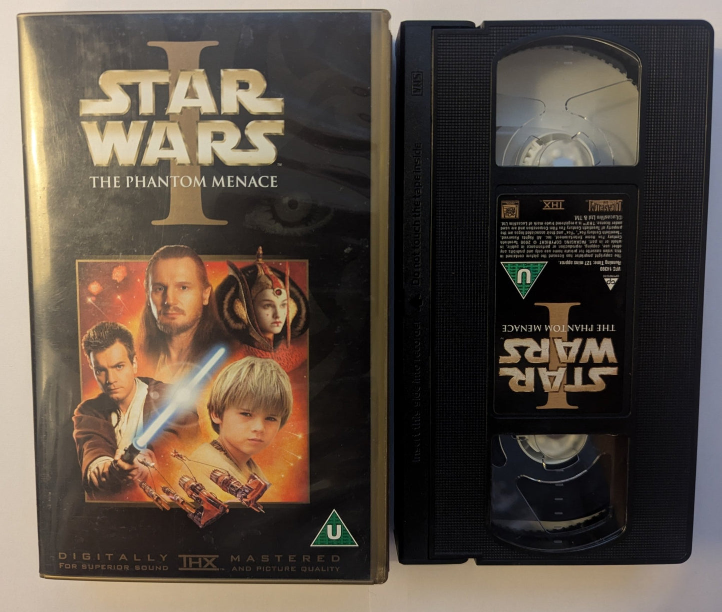 Star wars Episode 1 The Phantom Menace (1999) VHS Video - Flippin Retro Video Shop