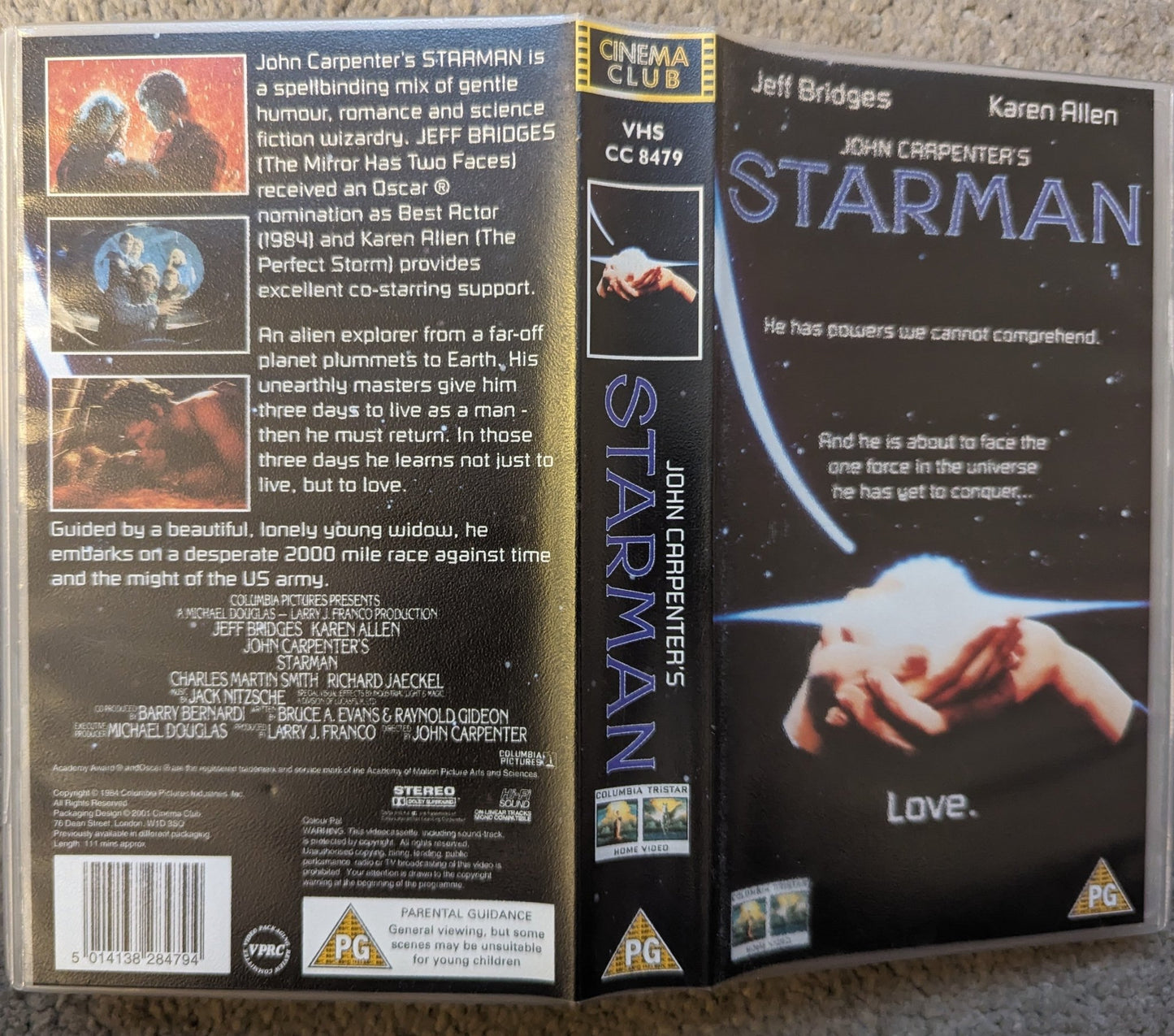 Starman (1984) VHS Video - Flippin Retro Video Shop