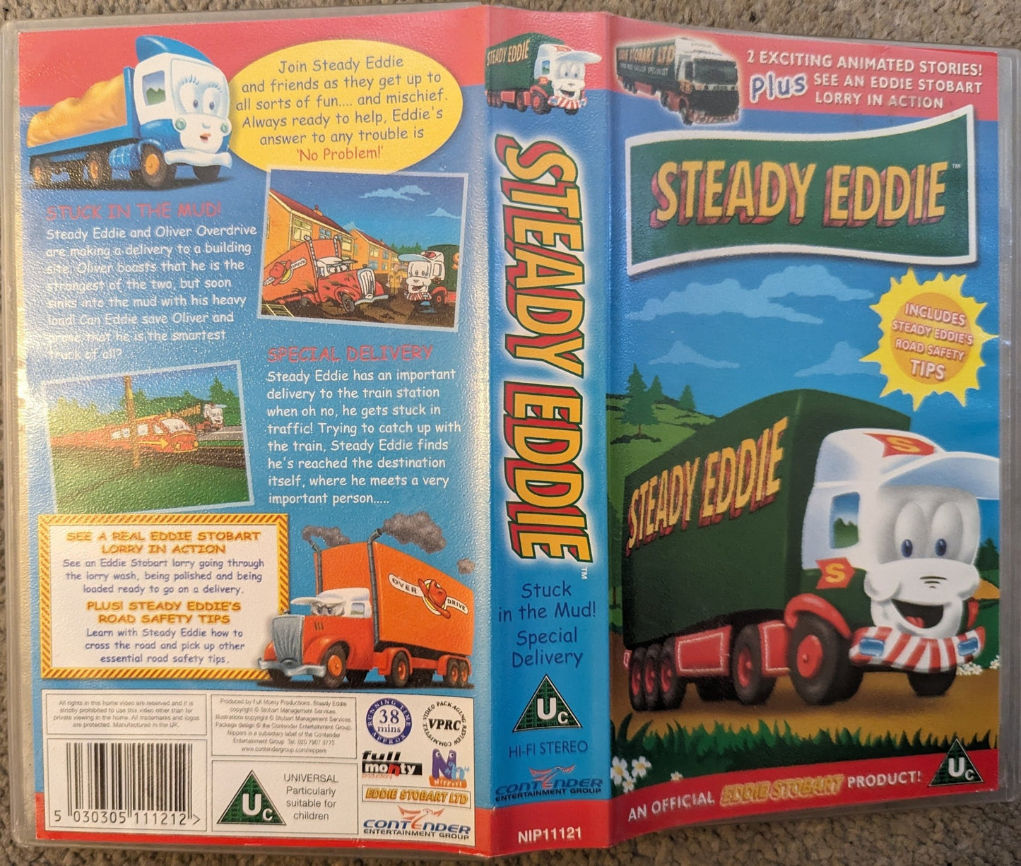 Steady Eddie VHS Video - Flippin Retro Video Shop