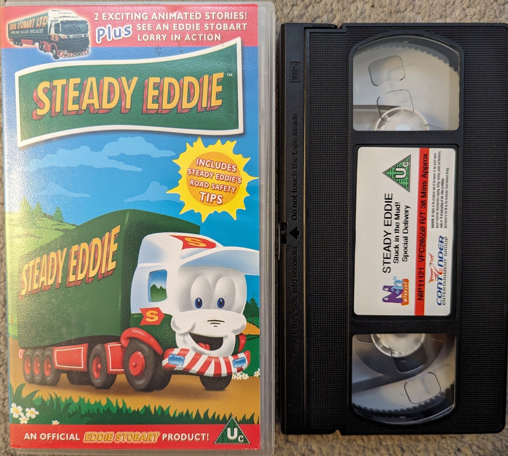 Steady Eddie VHS Video - Flippin Retro Video Shop