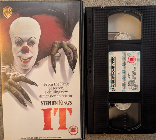 Stephen King's IT (1990) VHS Video - Flippin Retro Video Shop