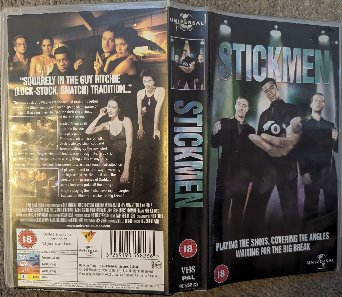 Stickmen (2001) VHS Video - Flippin Retro Video Shop