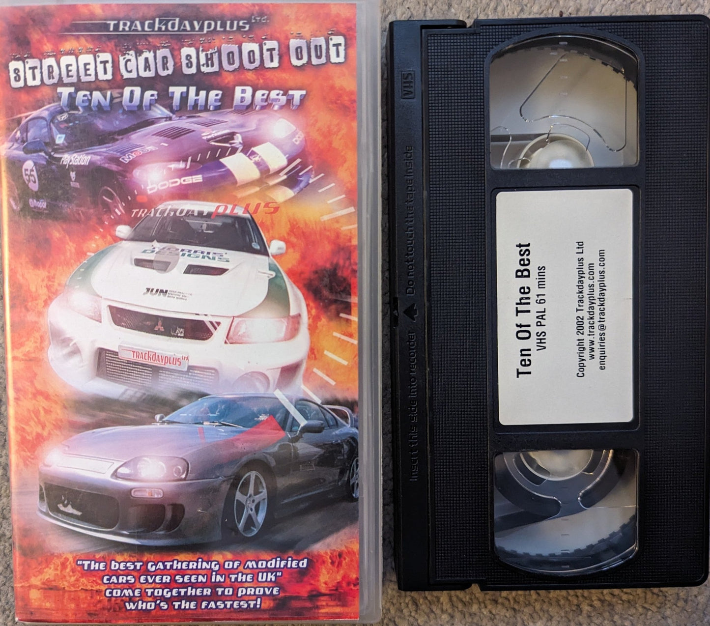 Street Car Shootout Ten Of The BestVHS Video - Flippin Retro Video Shop