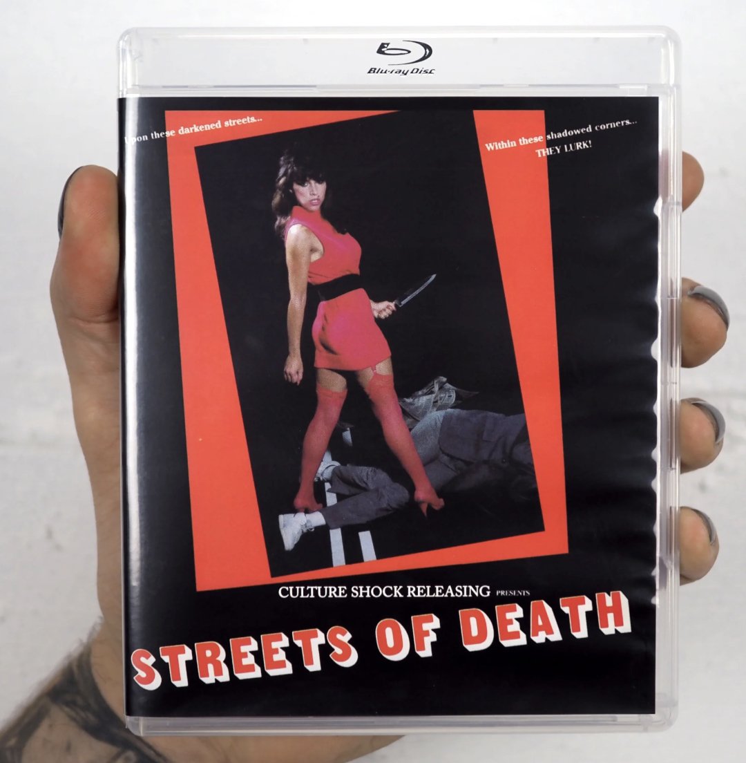 Streets Of Death (1987) Blu Ray Culture Shock - Flippin Retro Video Shop