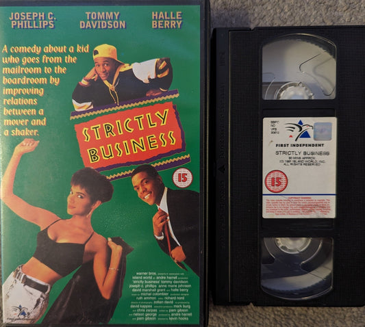 Strictly Business (1991) VHS Video Ex Rental - Flippin Retro Video Shop