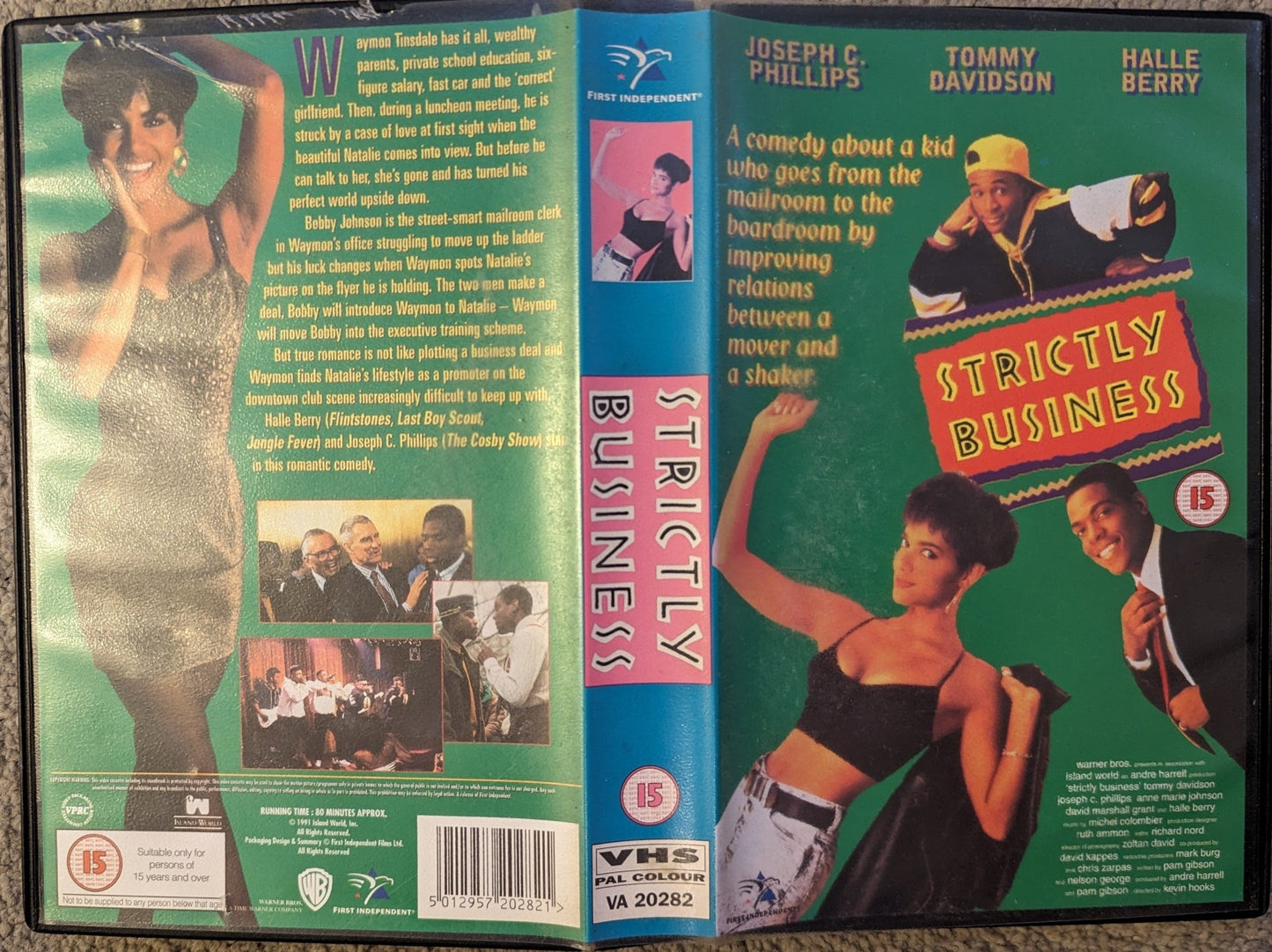 Strictly Business (1991) VHS Video Ex Rental - Flippin Retro Video Shop