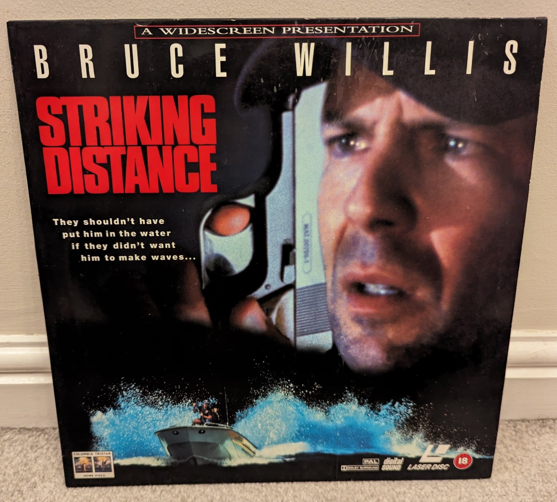 Striking Distance (1993) Laserdisc PAL - Flippin Retro Video Shop