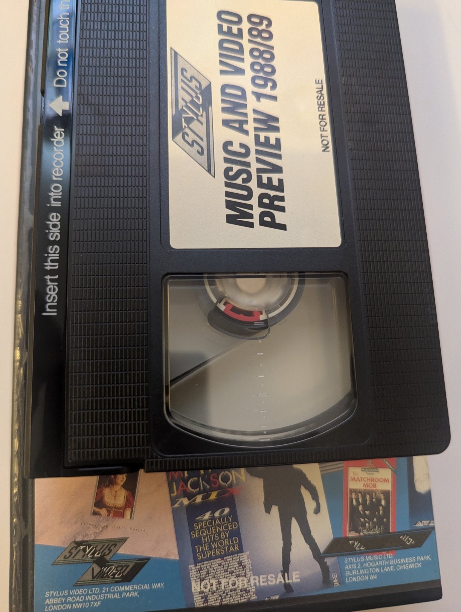 Stylus Music & Video Preview 1988/1989 VHS Video - Flippin Retro