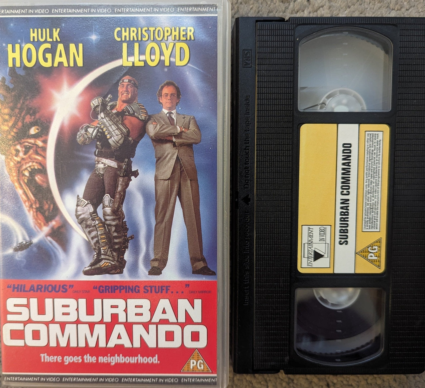 Suburban Commando (1991) VHS Video - Flippin Retro Video Shop