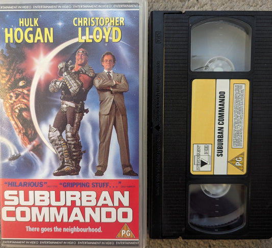 Suburban Commando (1991) VHS Video - Flippin Retro Video Shop